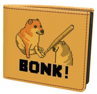 BONK! Premium Wallet – Unleash the Ultimate Shiba Style