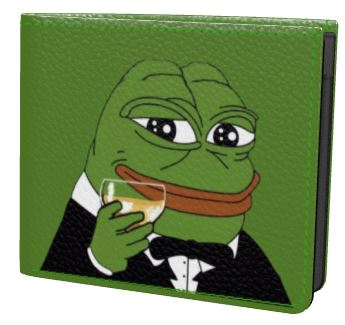 Pepe Luxe Wallet – The OG Meme King’s Ultimate Tribute