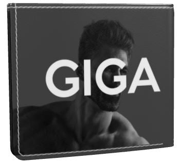 GIGA Chad Wallet – The Pinnacle of Masculinity in Your Pocket