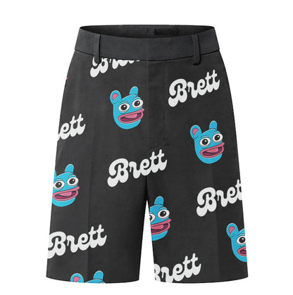 Brett Premium Casual Shorts – Business Casual Meets Crypto Cool