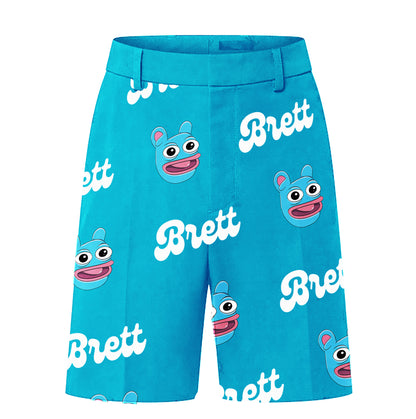 Brett Premium Casual Shorts – Business Casual Meets Crypto Cool