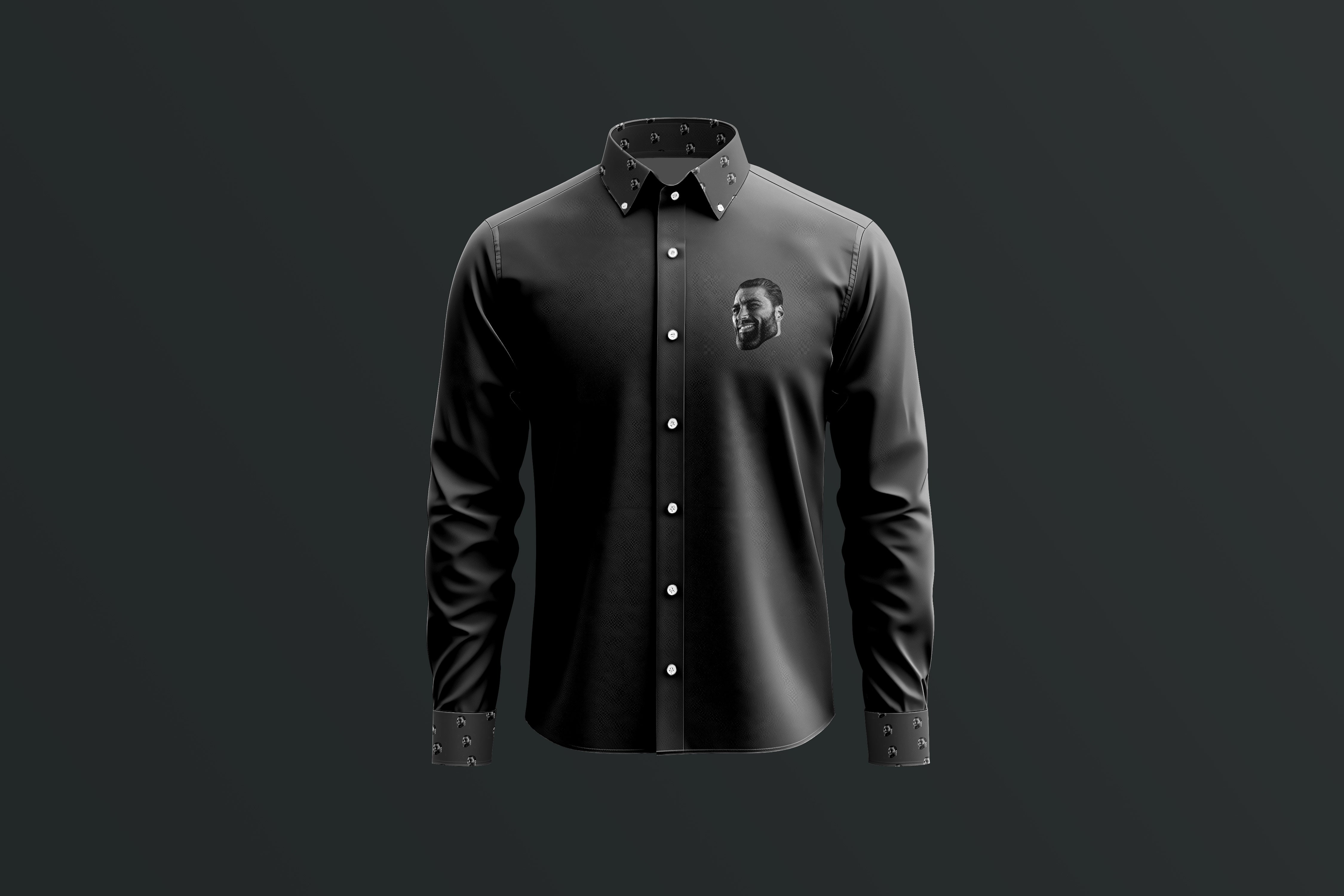 The GIGA Signature Button-Down Shirt – Divine Masculinity