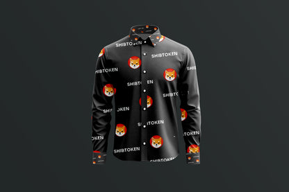 Shiba Inu Luxury Button-Down Shirt