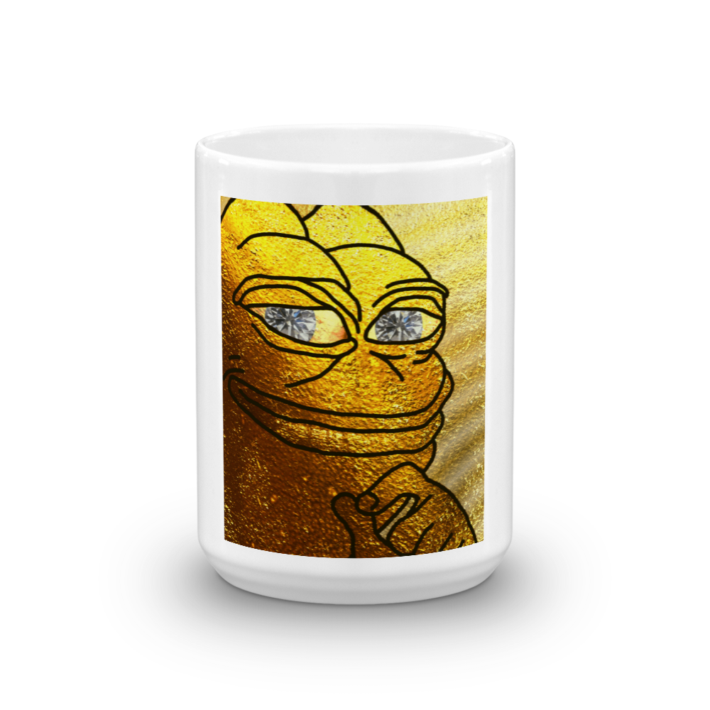 Golden Rare Pepe Limited Edition Mug!