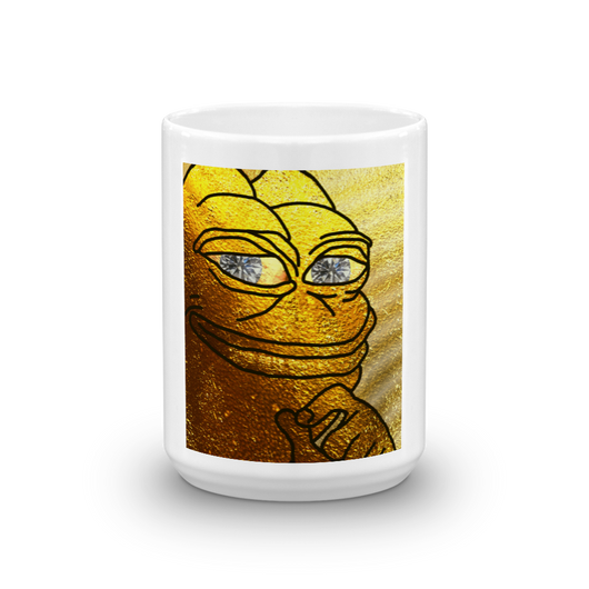 Golden Rare Pepe Limited Edition Mug!