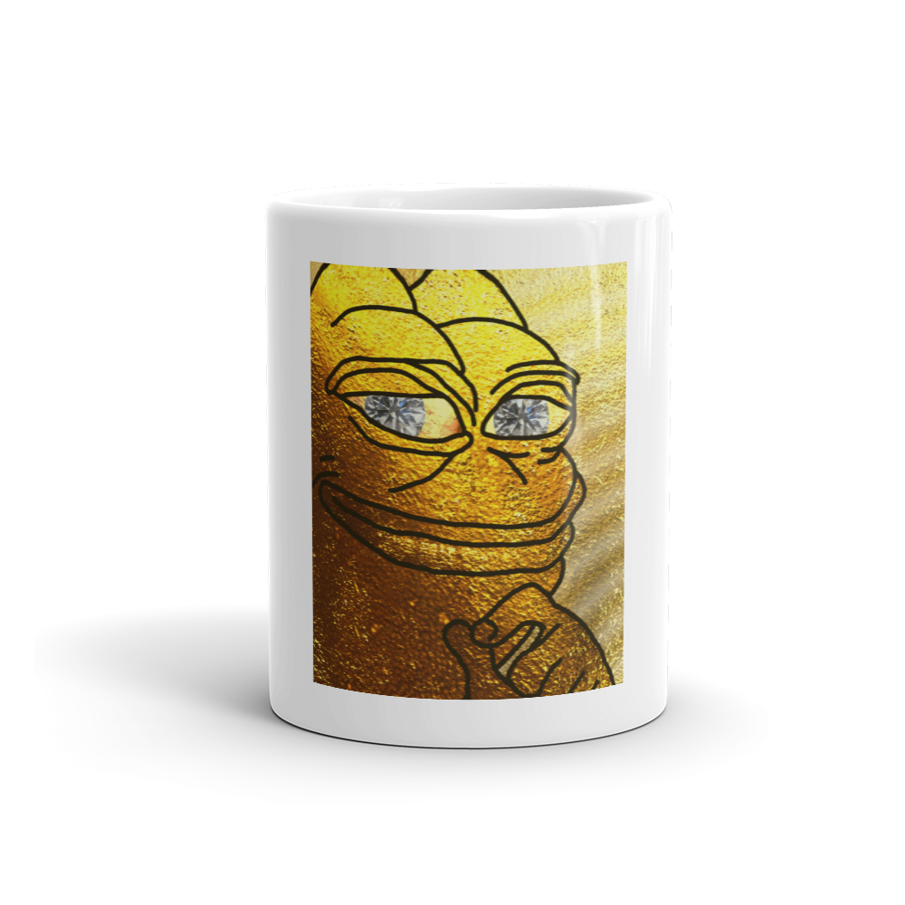 Golden Rare Pepe Limited Edition Mug!