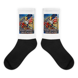 Make America Great Again Fully Sublimated Comfy Holiday Socks