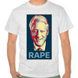Official Bill Clinton is a RAPIST T Shirt By Roger Stone!